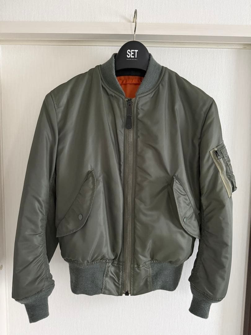 TOYS McCOY MA-1 縦ステッチ スティーブマックイーンハンターモデル