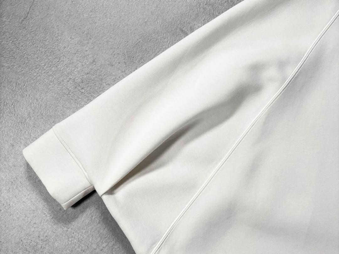 コグザビッグスモーク MEGACREWNECK ドルマン スウェット 白 日本製