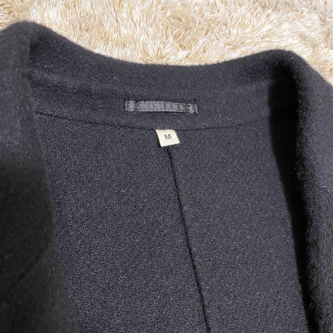 新品未使用✨MUJI Laboカシミヤ混チェスターコート ブラック Mサイズ