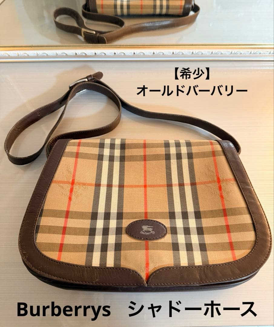 【nochiko さま専用】オールドバーバリー ショルダーバッグ