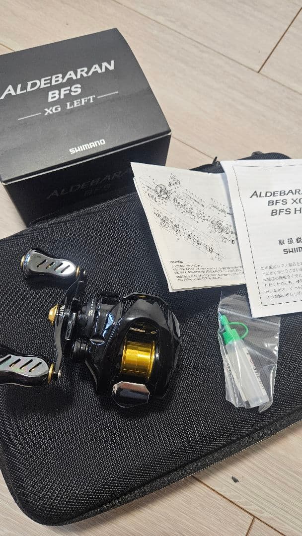 リール SHIMANO 22ALDEBARAN BFS XG LEFT