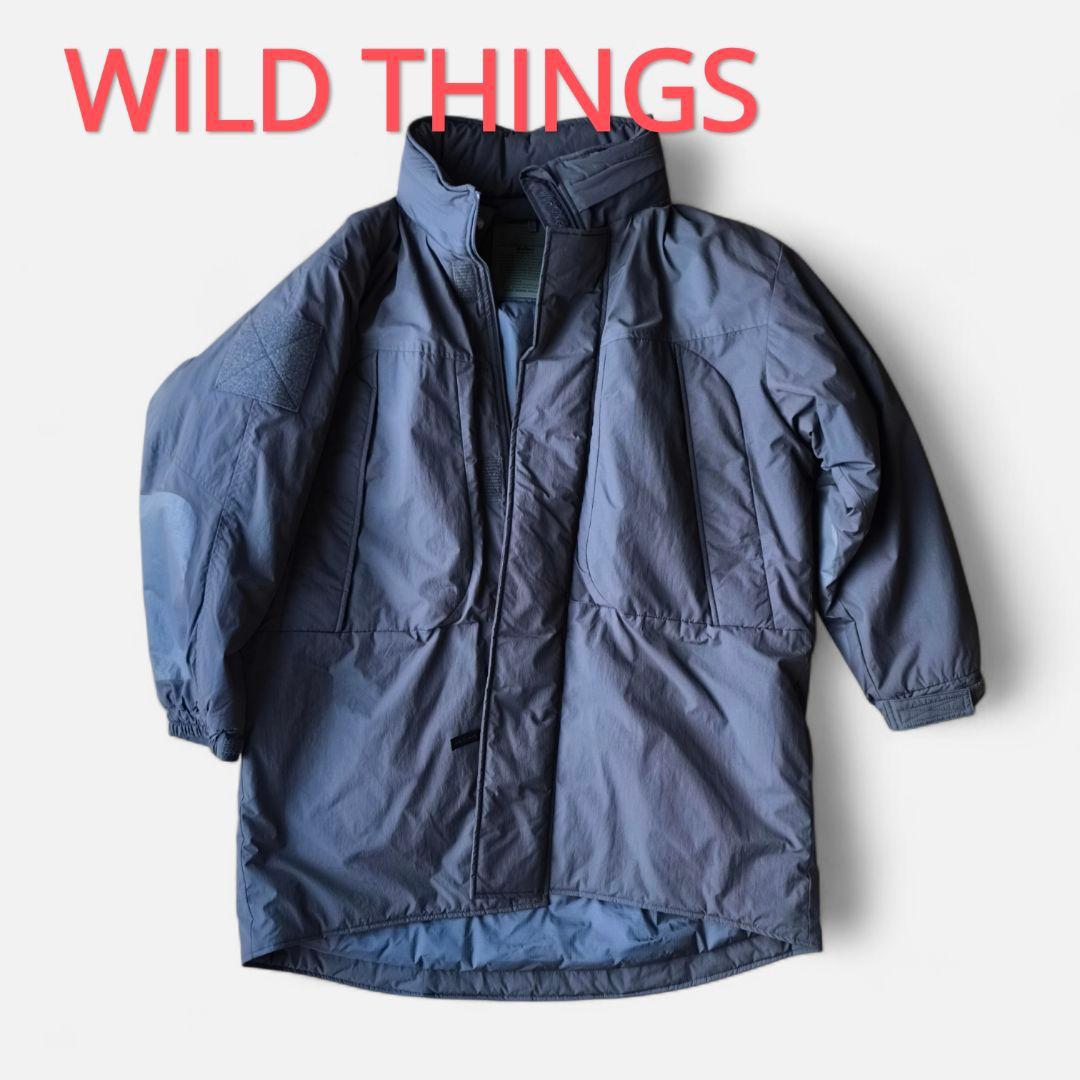 【美品】ワイルドシングス モンスターパーカー 中綿 ダウンコート ミリタリー