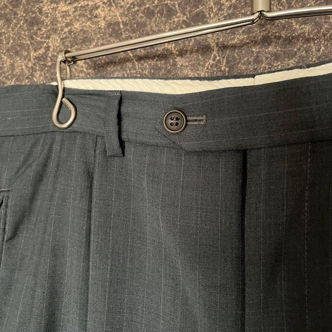 90s Giorgio Armani ストライプスラックス