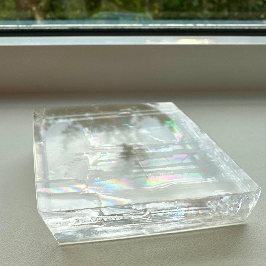 カルサイト　高品質　虹　プリズム　プリズムレインボーカルサイト