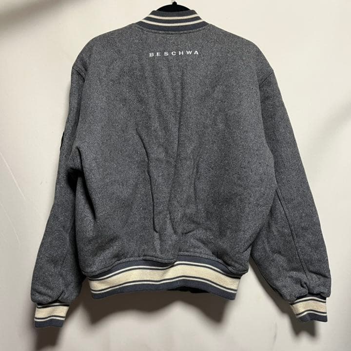 ヴィンテージ★ BESCHWA ビシュワ 胸ロゴ ビッグサイズ スタジャン