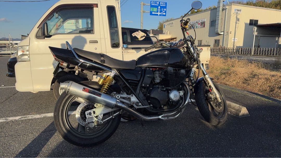 XJR 400 ヨシムラサイクロンマフラー Y331 ステンレス