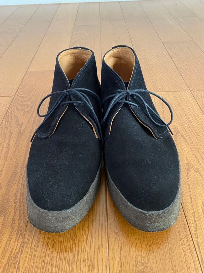 SANDERS uk9 マッドガード チャッカブーツ