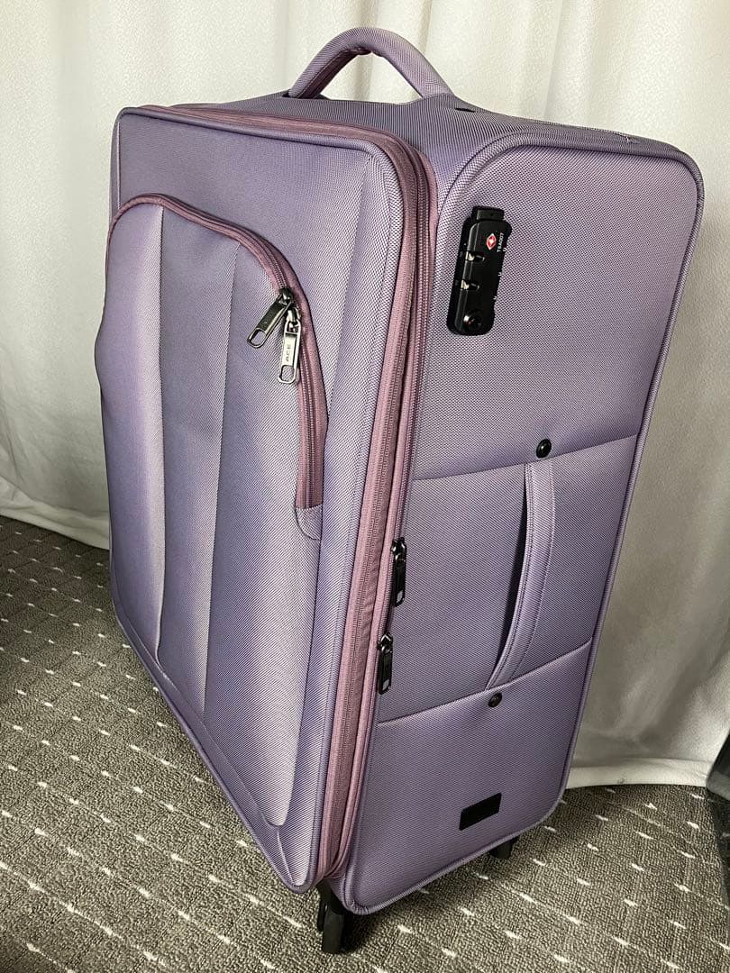 ACEアルザス TR スーツケース ラベンダー LL 93〜101L 拡張機能付