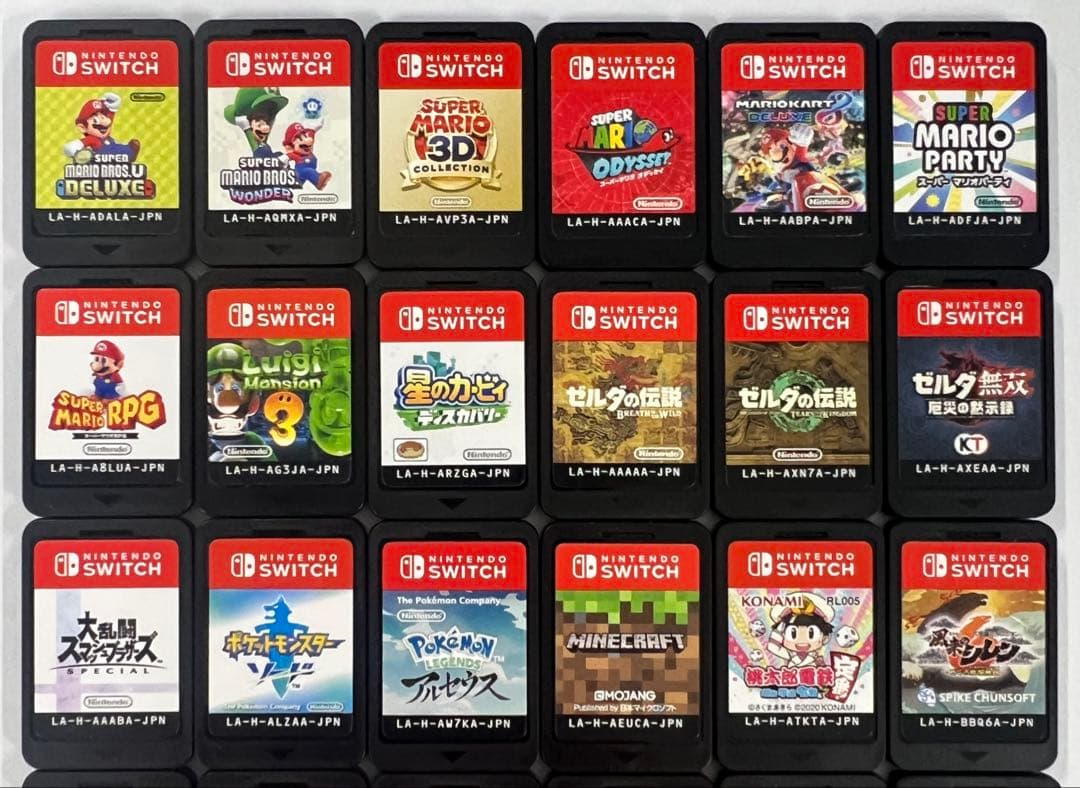 Nintendo Switch ニンテンドースイッチ ゲームソフト 42本セット
