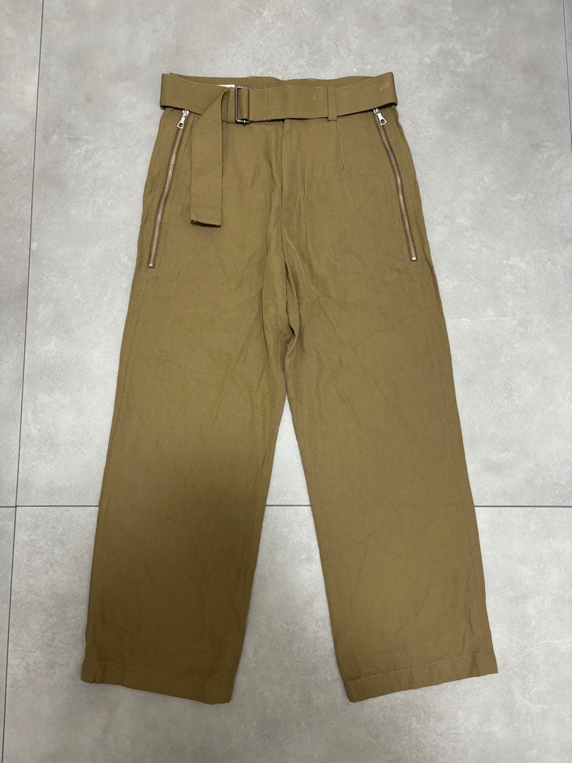 DRIES VAN NOTEN ドリスヴァンノッテン ベルト付きパンツ