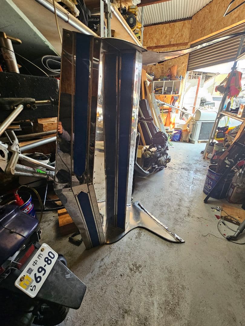 舟形バイザー　デコトラ　2t