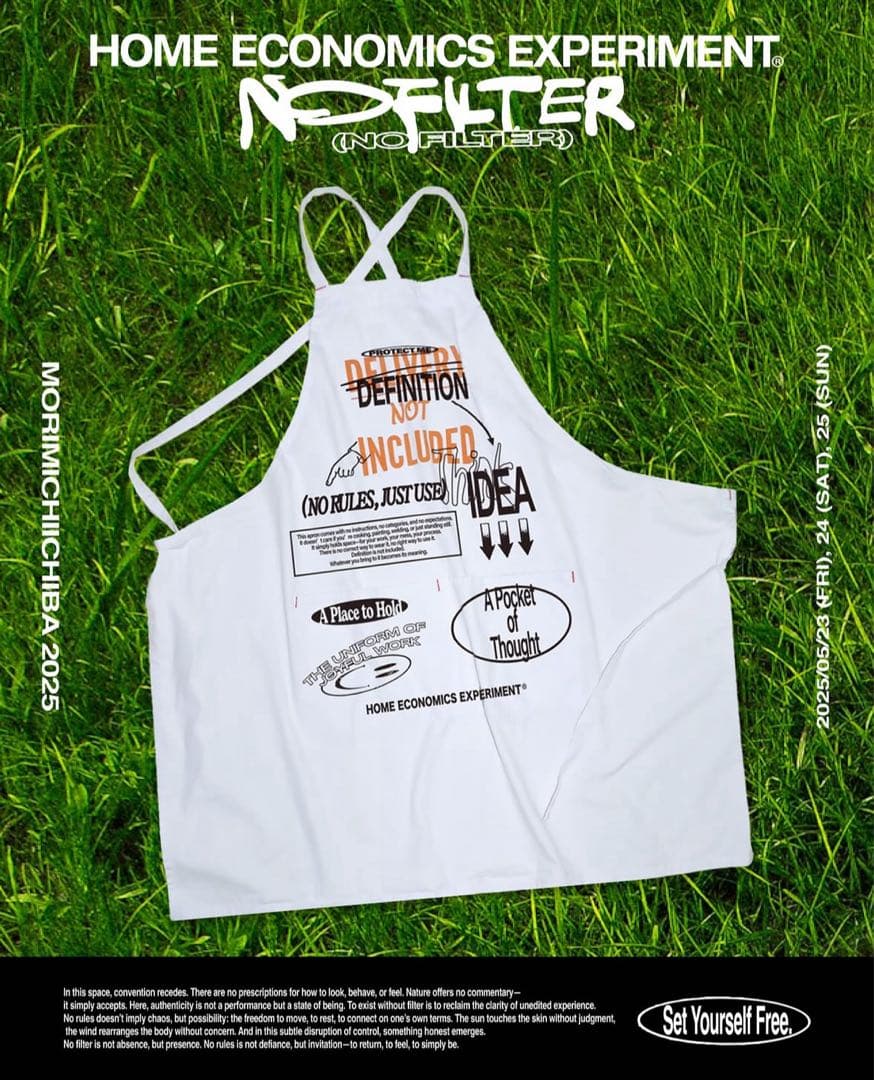  economics experiment エプロン