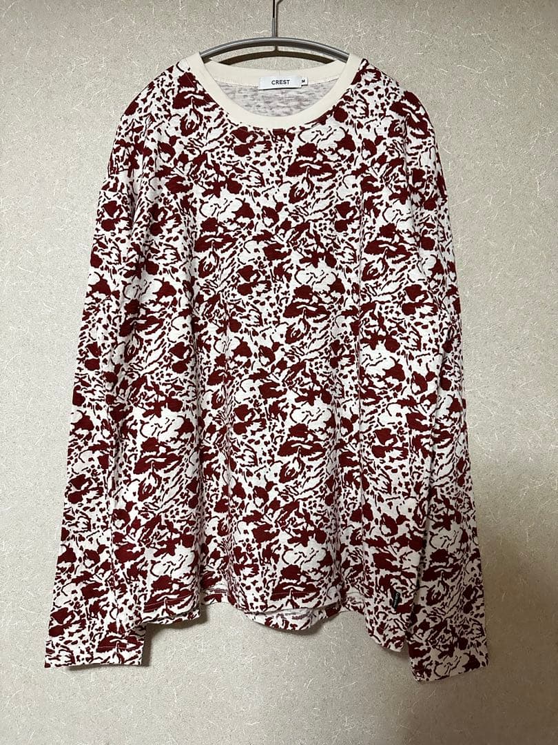 CREST CLOTHING カモ柄ロンT