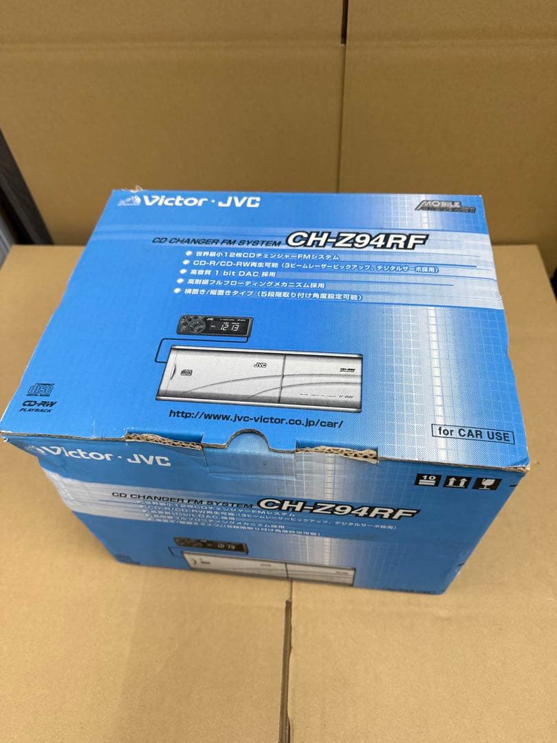 VictorJVC CH-Z94RF CDチェンジャー FMシステム（未使用品）