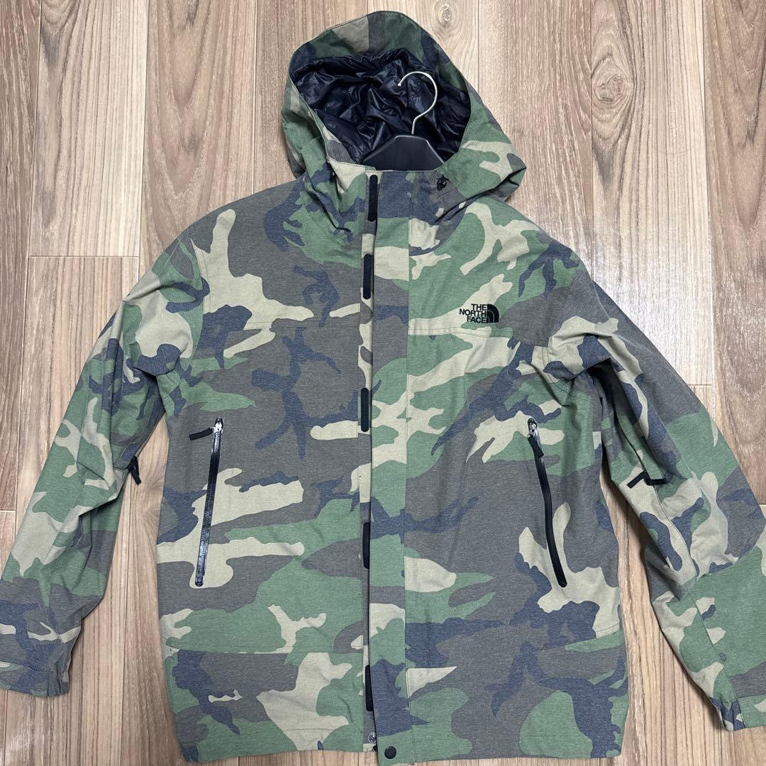 The North Face カモフラージュジャケット XL
