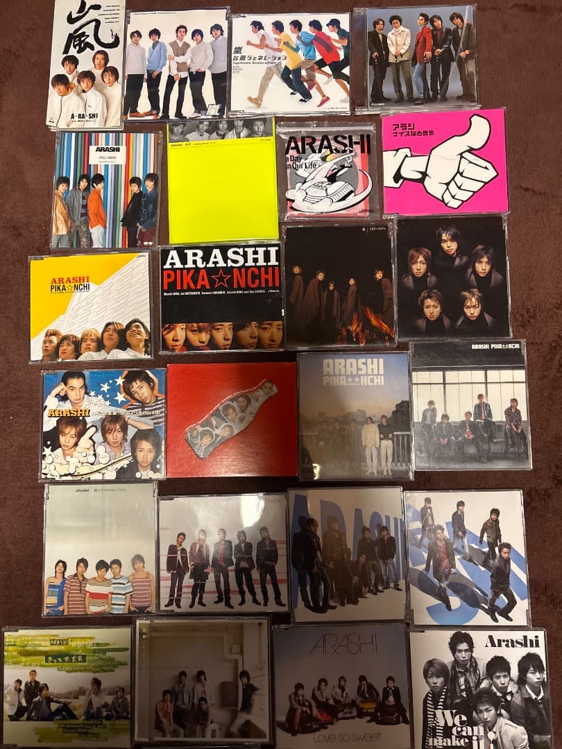 嵐シングルCD（通常盤➕初回限定盤）63枚まとめ売り