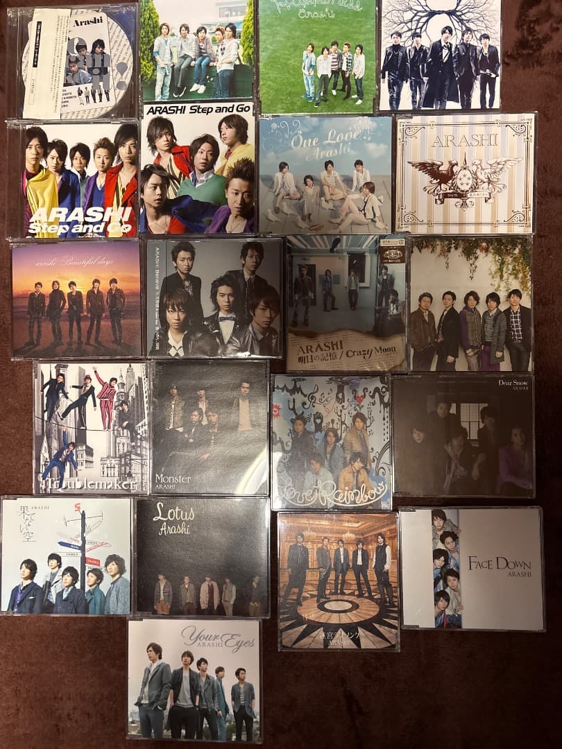 嵐シングルCD（通常盤➕初回限定盤）63枚まとめ売り