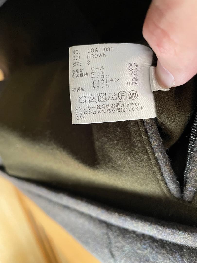 【22AW】HEUGN  FOX tweed