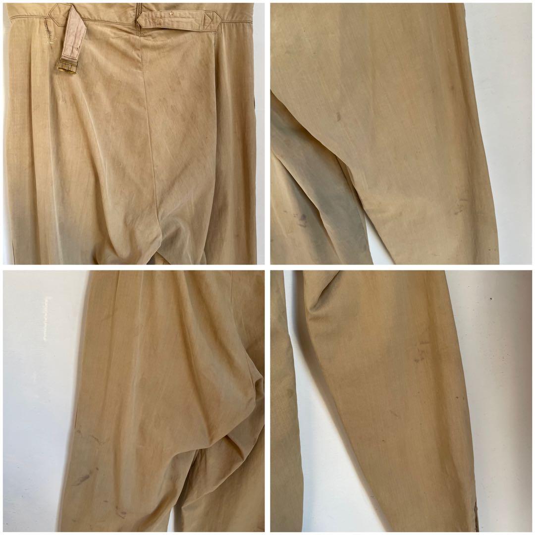 30s 40s フレンチ ワークパンツ ヴィンテージ 古着 ユーロ ヨーロッパ