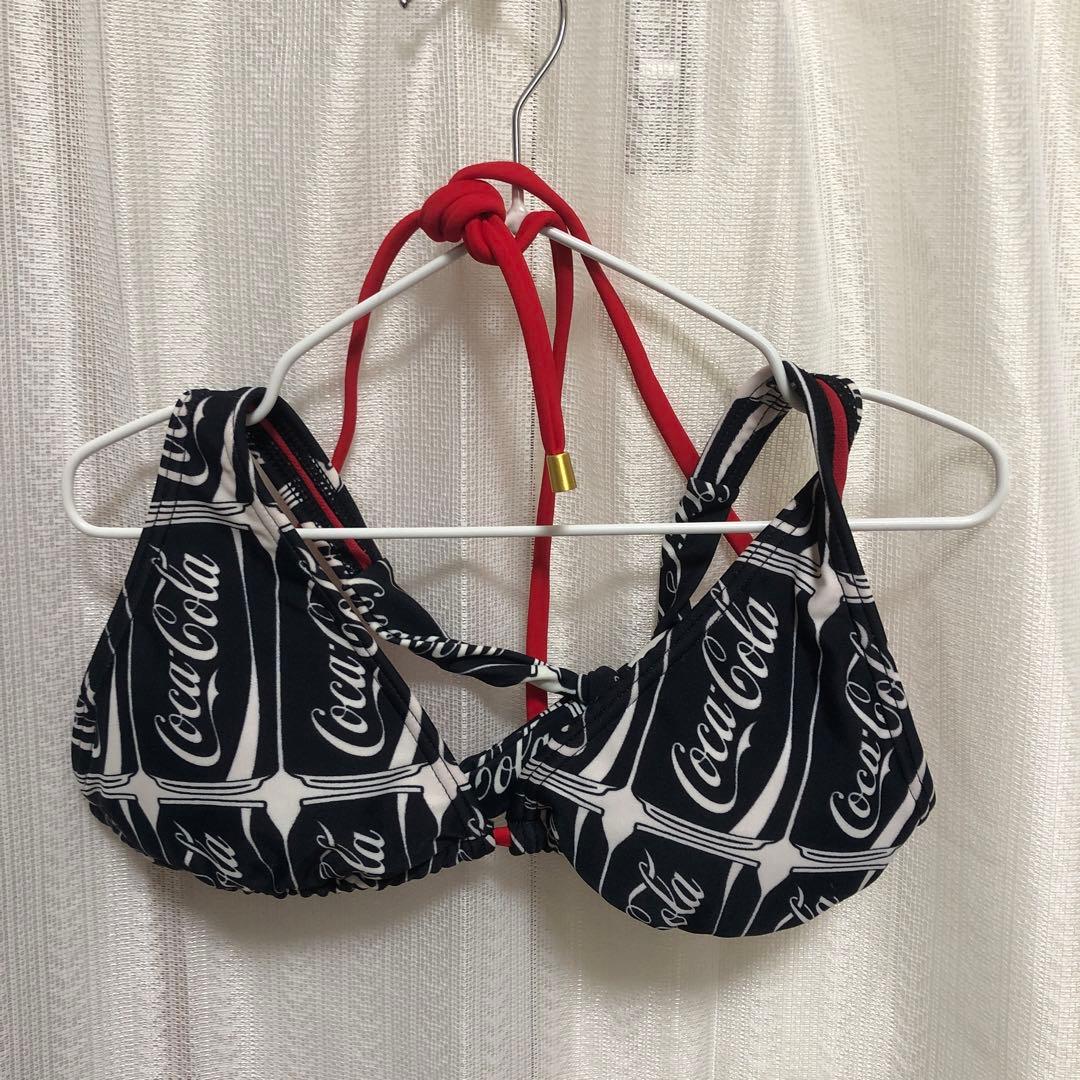 Coca-Cola 三角ビキニ ブラック・レッド