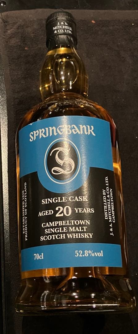 スプリングバンク　2004 20年 シングルカスク 700ml 52.8%