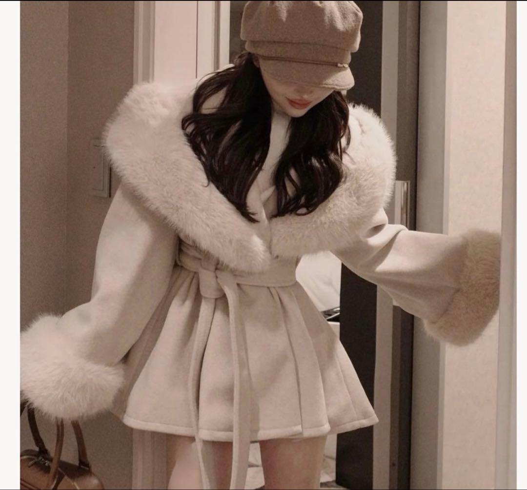 k*様 Darich プリンセスAラインコート ピンク