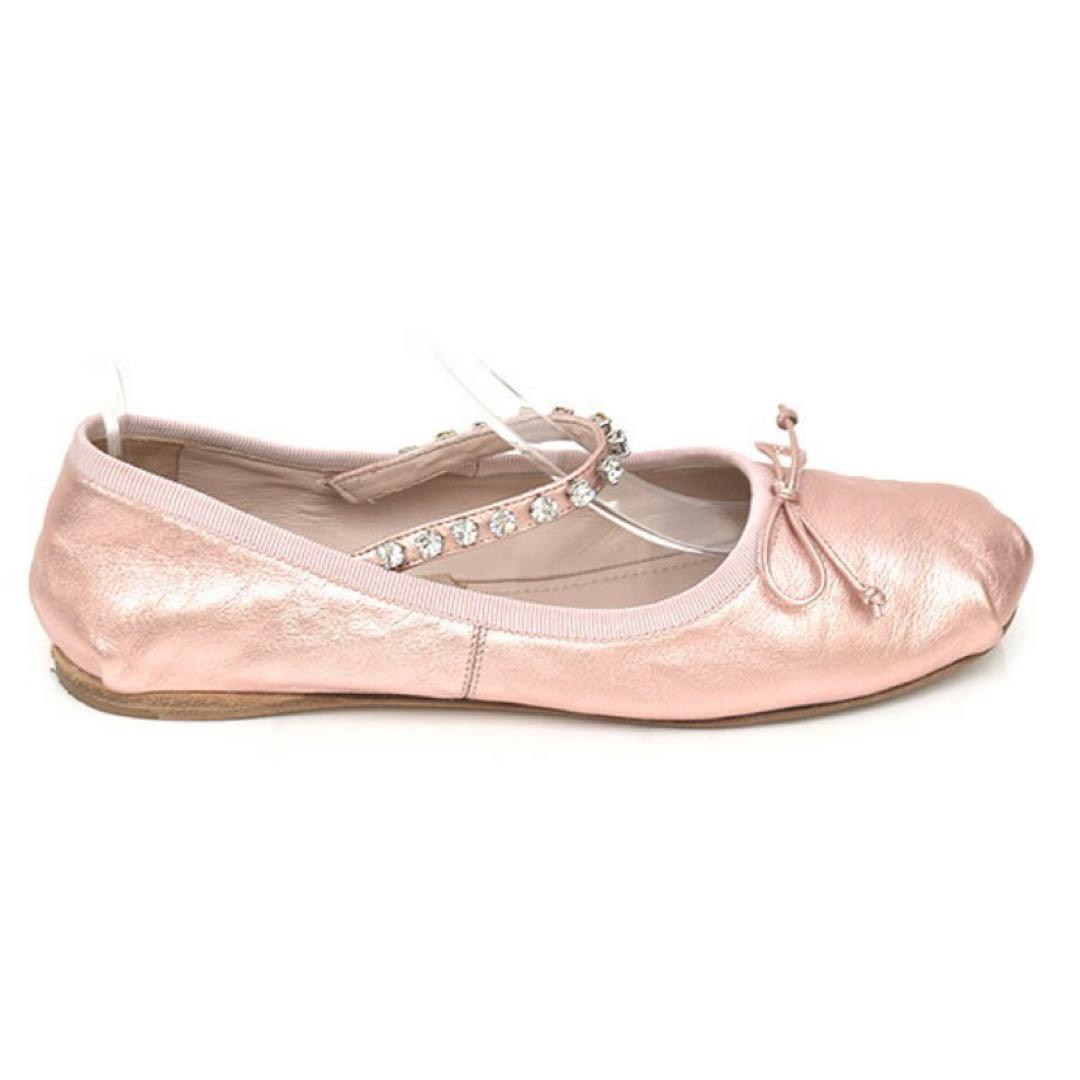 【値下げ】ミュウミュウ miu miu バレエシューズ
