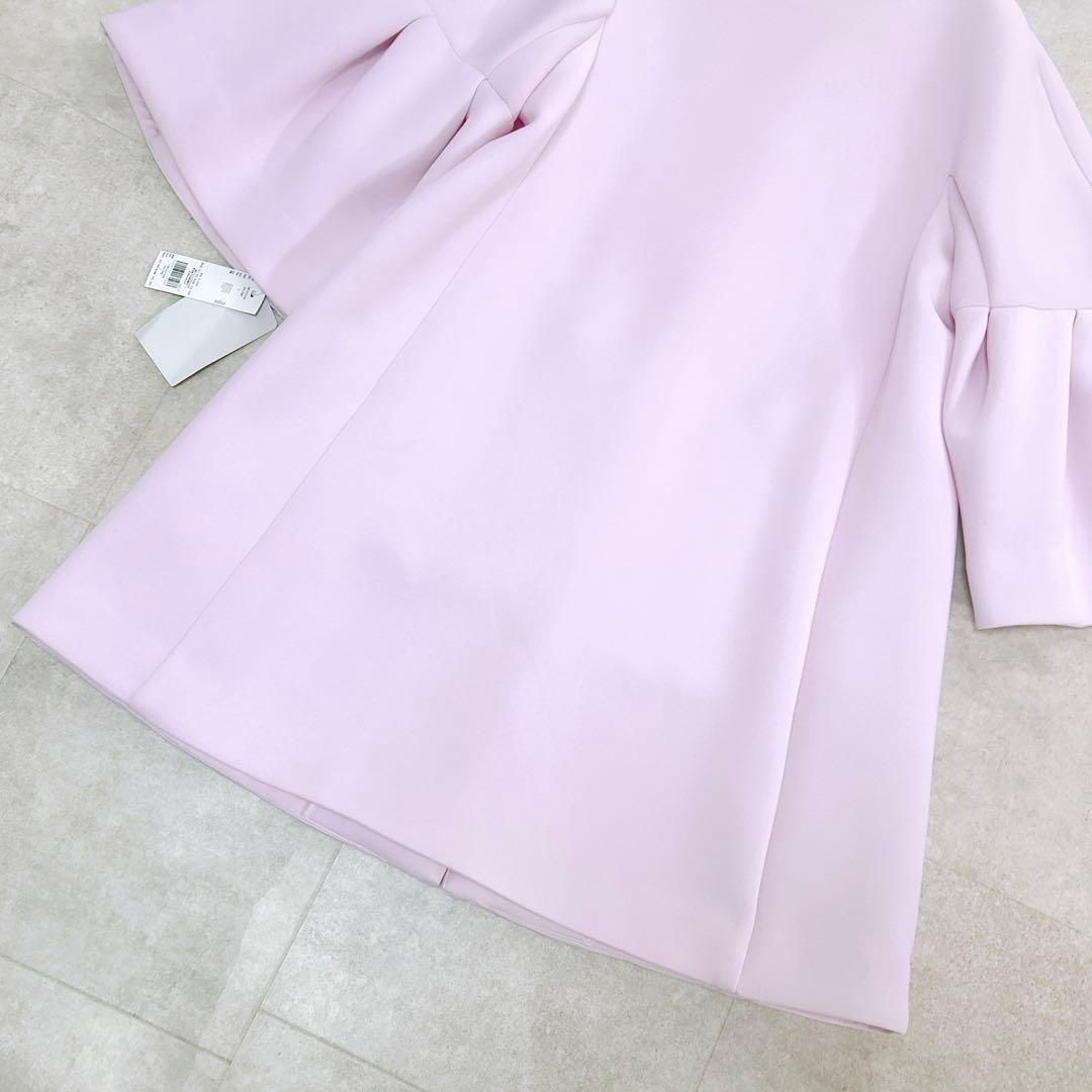 【新品タグ付き✨】 セルフォード ベルスリーブコクーンコート ピンク 2023年
