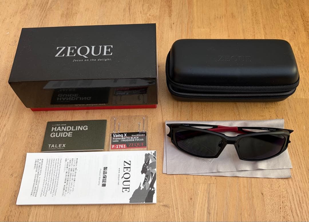 Zeque by ZEAL OPTICS Vanq X マットブラック
