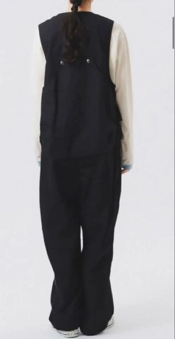 BEAMS　BOY　コットンウェザーハンティングベストオールインワン　サイズ2