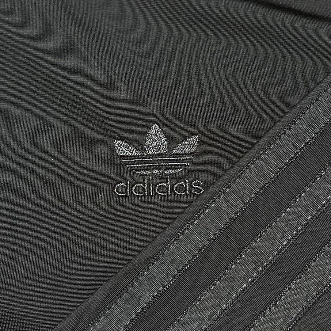 新3XL】アディダスオリジナルス　トラックジャケットトップ黒ブラックadidas