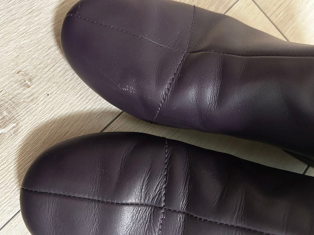 ラフシモンズ　ランナー　バックジップブーツ41 パープル