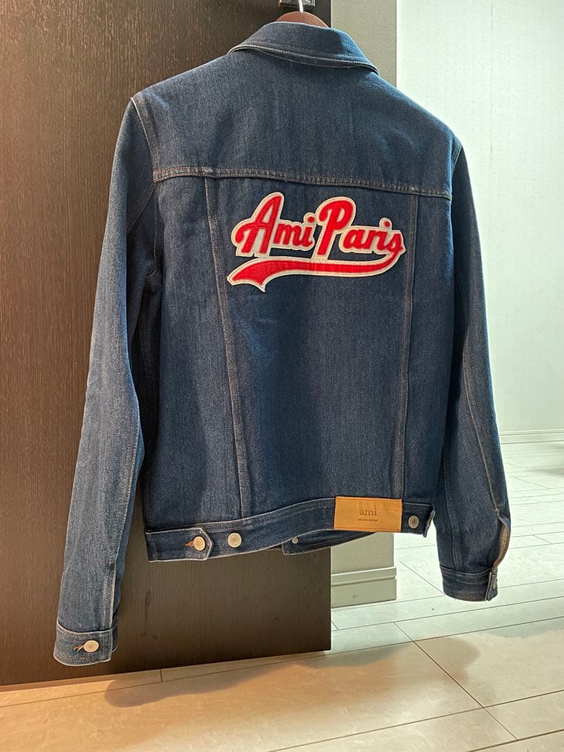 AMI Paris パッチワーク デニムジャケット ぽろろんさん専用