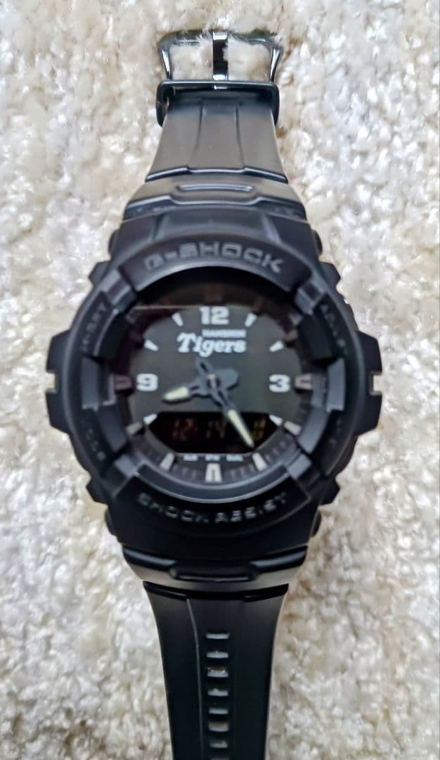 G-SHOCK 阪神タイガース 85周年モデル G-100 時計 可動 デジアナ