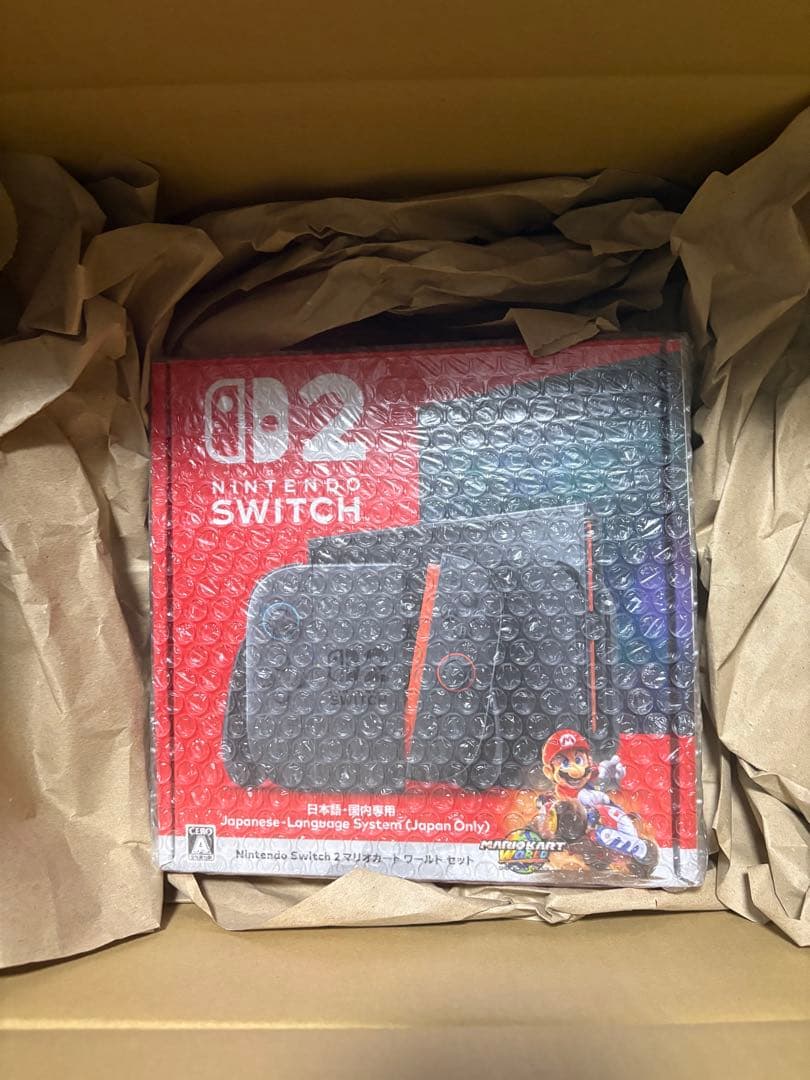 【新品未使用】Nintendo Switch2 本体　マリオカートワールドセット