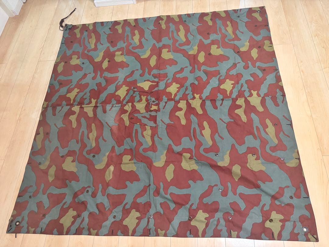 イタリア軍幕 デッドストック ２枚