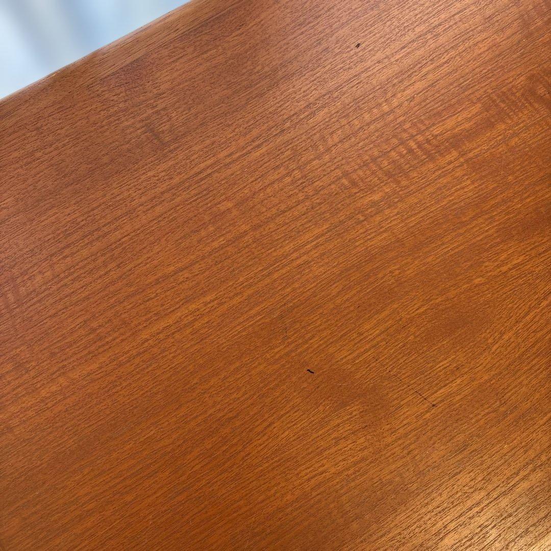 美品　ローテーブル　北欧デザイン　チーク材　センターテーブル