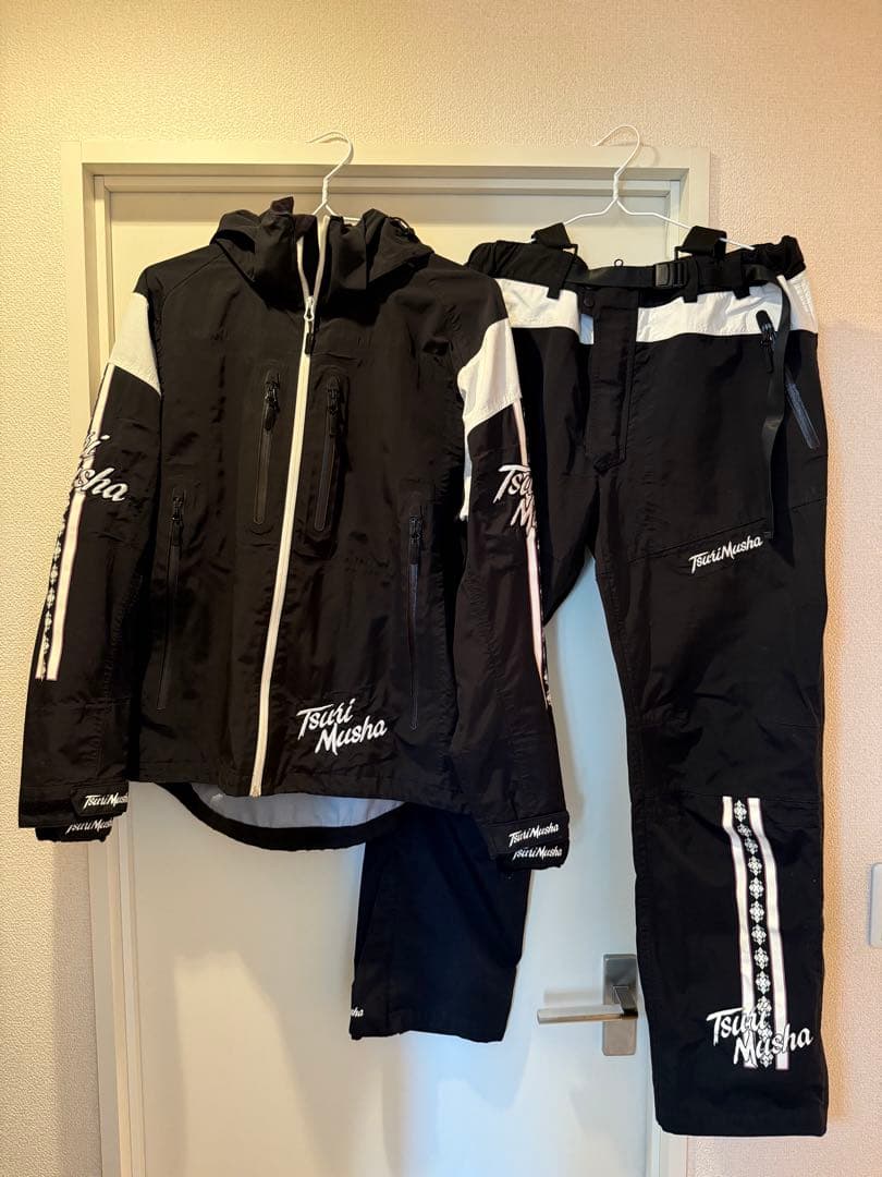 釣武者 3 レイヤー ブラックフェイス Musha スーツ