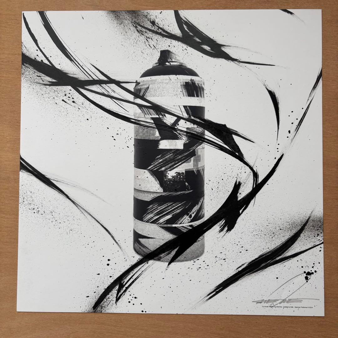 SHEONE 手仕上げDJ KRUSHプリント 1of1