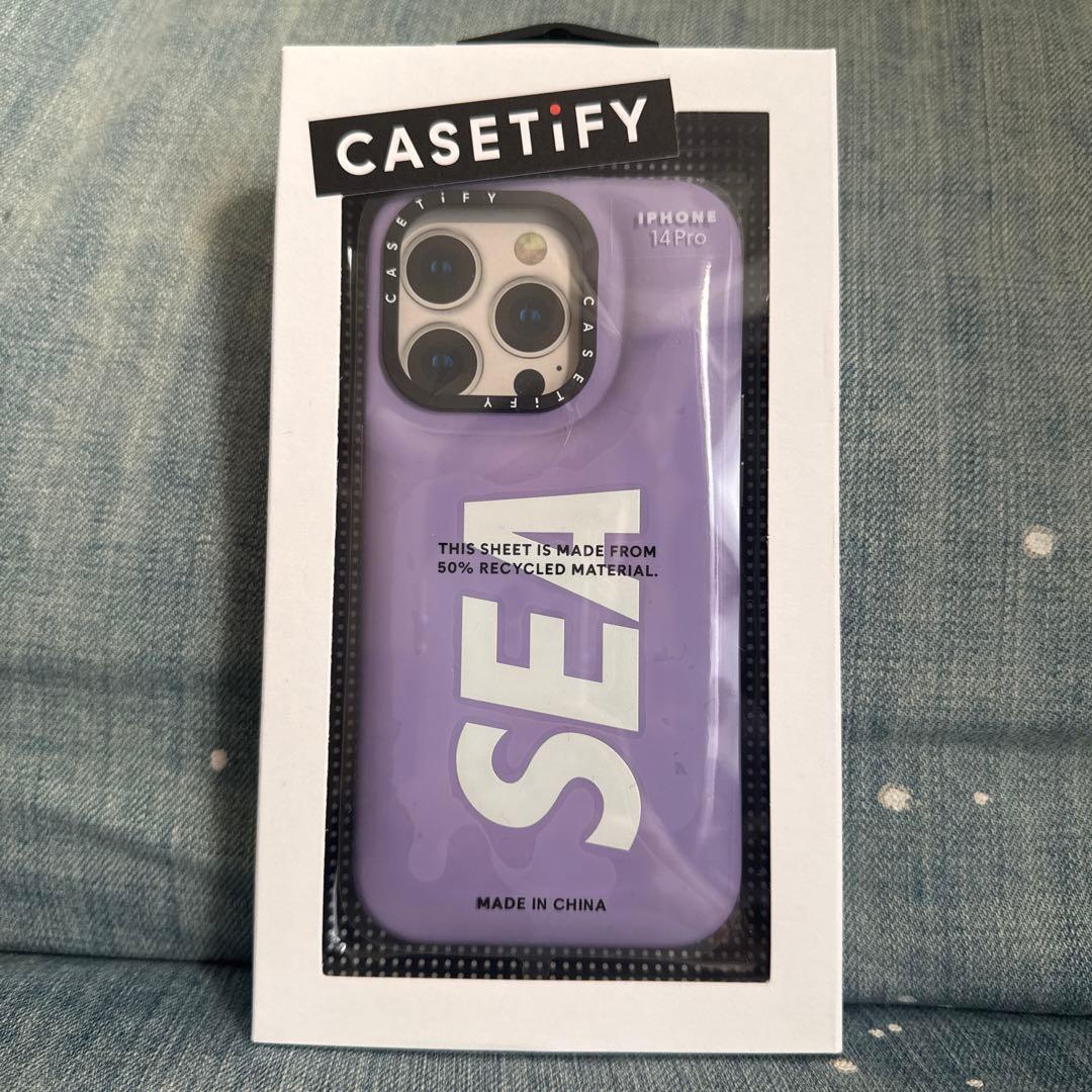 iPhoneアクセサリー CASETiFY WDS SEA (Pillow) iPhone 14 Pro