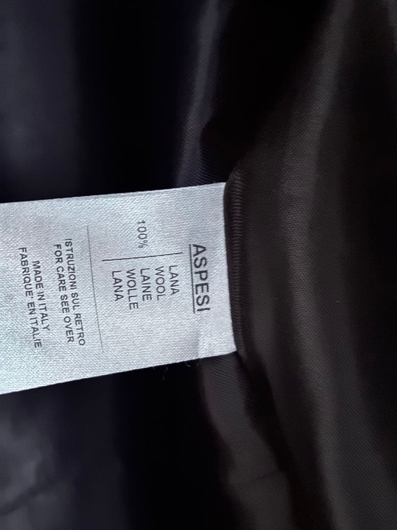 アスペジ　ロロピアーナ　ドルマンスリーブ　ポンチョピーコート Aライン　美品