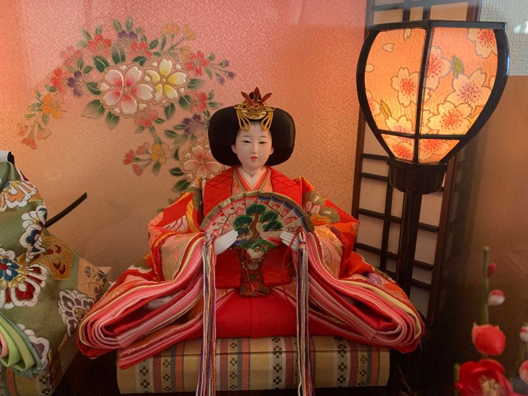 元祖⭐︎白蛇の御守屋yuki　愛らしい美男美女　親王飾り　雅秀作