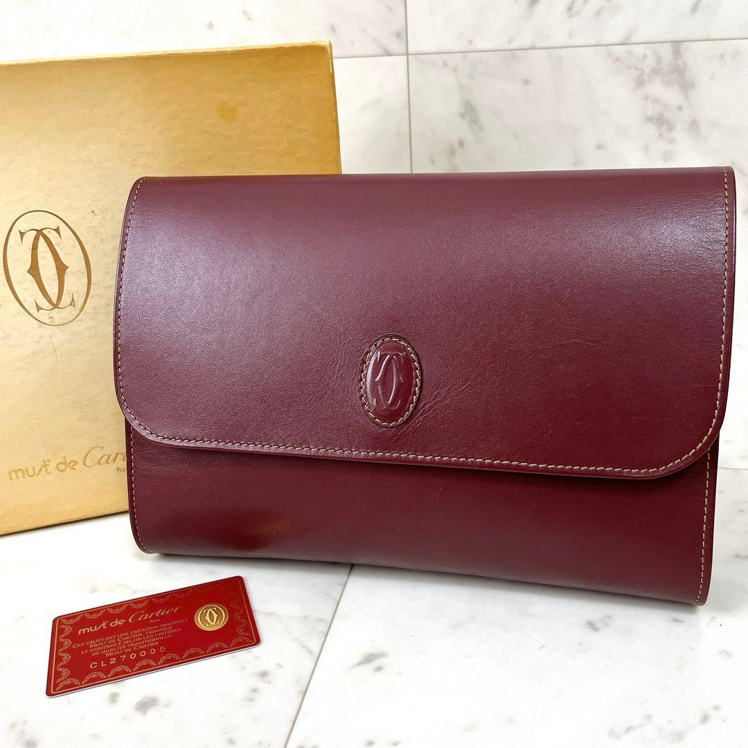 カルティエ クラッチバッグ セカンドバッグ ギャランティーカード