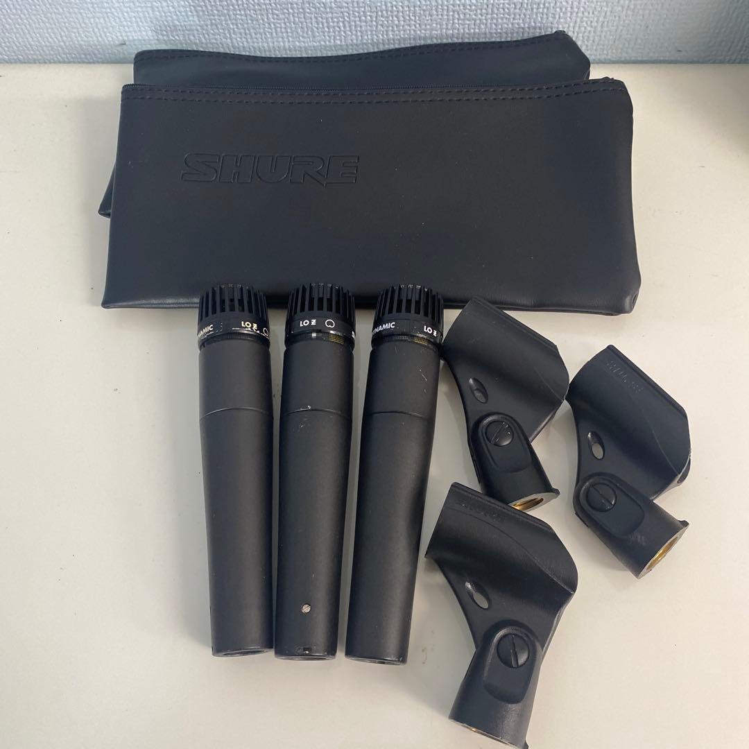 SHURE SM57 3本セット