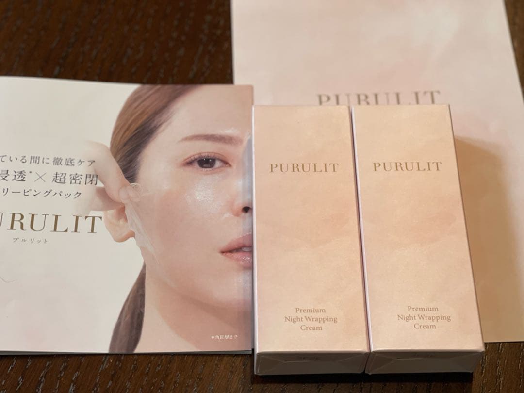 プルリットプレミアムナイトラッピングクリーム35g