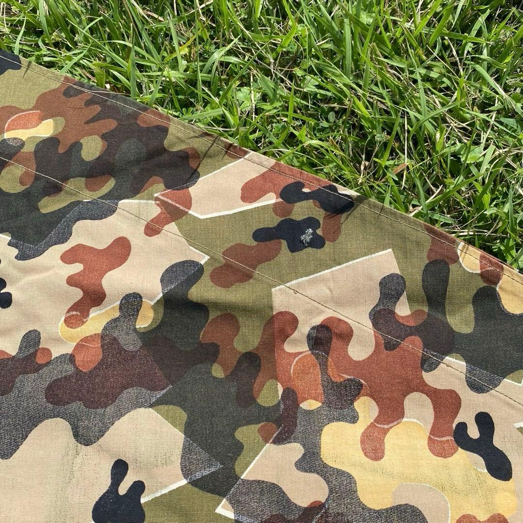 【超レア・美品】入手困難　ドイツ　軍幕　アメーバカモ　パップテント　ハーフ　１枚