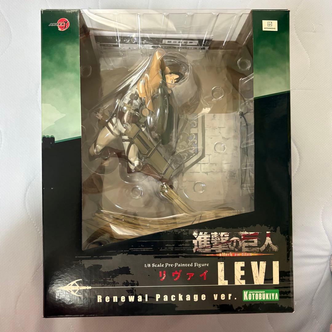 ARTFX J 進撃の巨人 リヴァイ フィギュア リニューアルパッケージver.