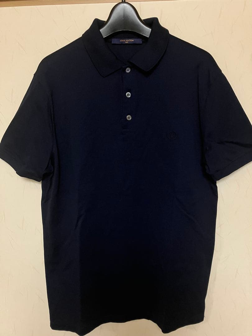 LOUIS VUITTON ネイビーポロシャツ