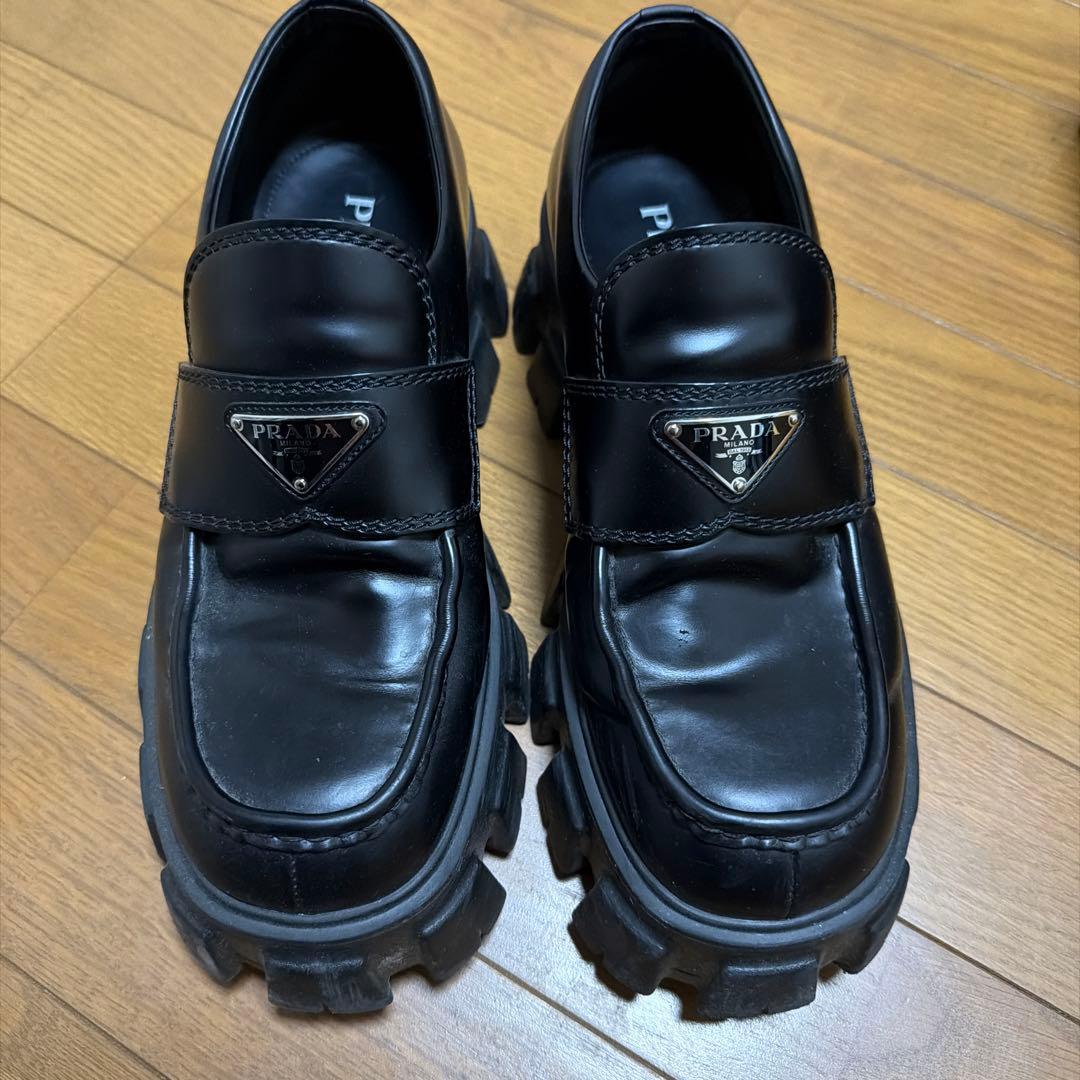 PRADA モノリス ローファー 27センチ