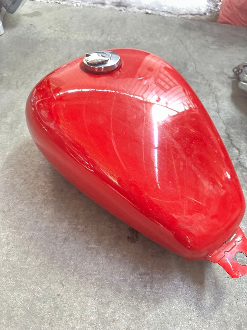 スティード400 純正タンク　キーあり